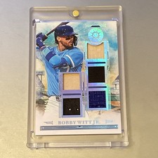 3/25 Panini 2025 Boys Of Summer Five Tool Materials Bobby Witt Jr 5 Relics MEM
