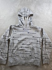 Champion Athleticwear Youth XL Hoodie Pullover Fleece Hooded All Over Print AOP
