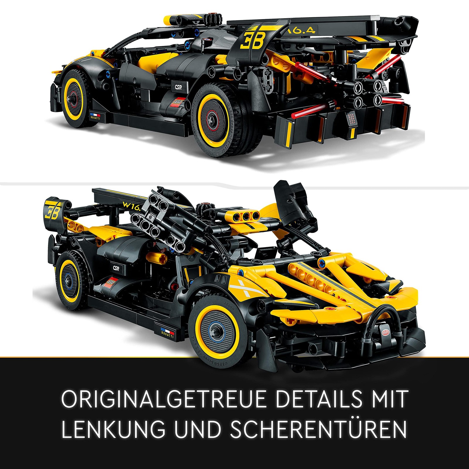 LEGO 42151 Technic Bugatti Car Toy Car Racing Model Car Collectible ...