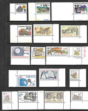 Czechoslovakia 1971-1992 Mixed Selection 17 x Values MNH