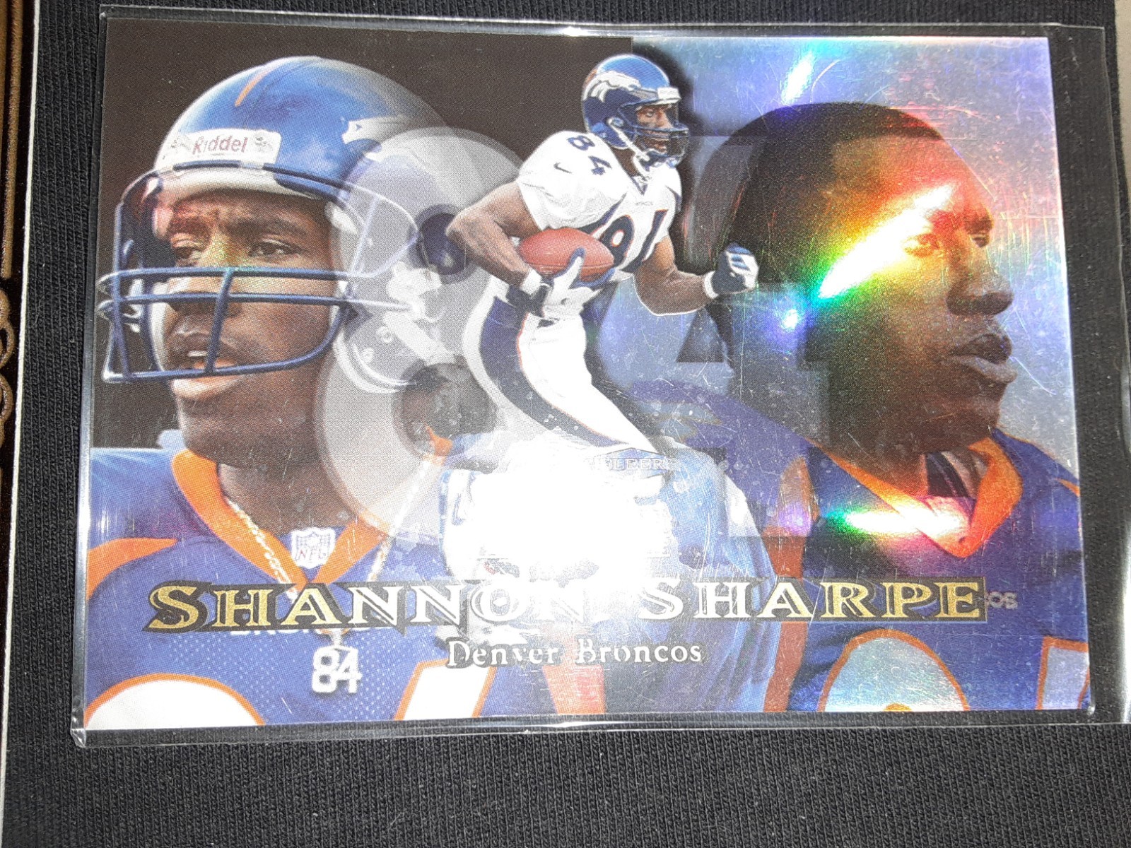 1999 Flair Showcase - Shannon Sharpe #151 holo