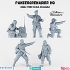 WW2 German Panzergrenadier HQ Set (3D PRINTED)
