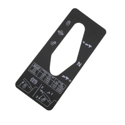 Shift Quadrant Label Replace M127539 for John Deere 6X4 4X2,2 PCS