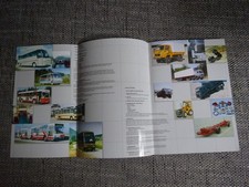 TAM LKW Truck Bus Prospekt Brochure 1998 Engl...