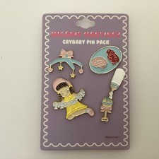 Melanie Martinez Crybaby Enamel Pin Pack Authentic