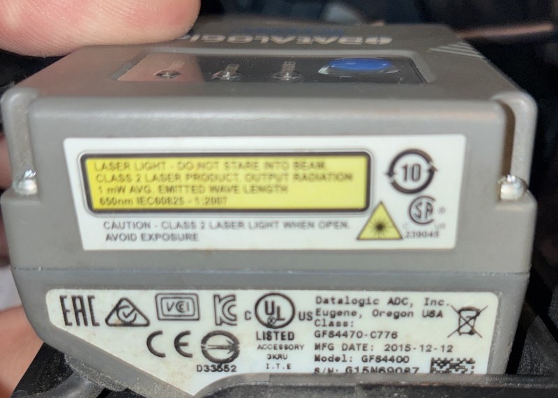 Datalogic Scanning GFS4470 Gryphon GFS4400 Fixed Scanner, 2D, USB