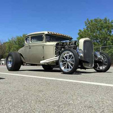 Vaphead Swept Front Frame Hot Rod Old School Rat Rod Low 1928-31 Model A Ford
