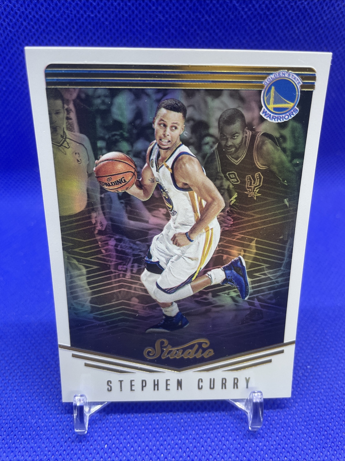 2016-17 Panini Studio Stephen Curry #1 Golden State Warriors $1.5 Ship