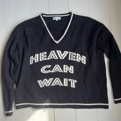 heaven can wait jumper black XL First Release
