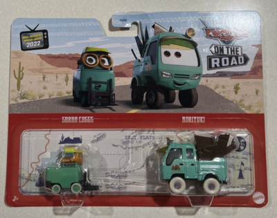 NEW 2022 Disney Pixar Cars 2 PACK - On The Road - Sarah Coggs