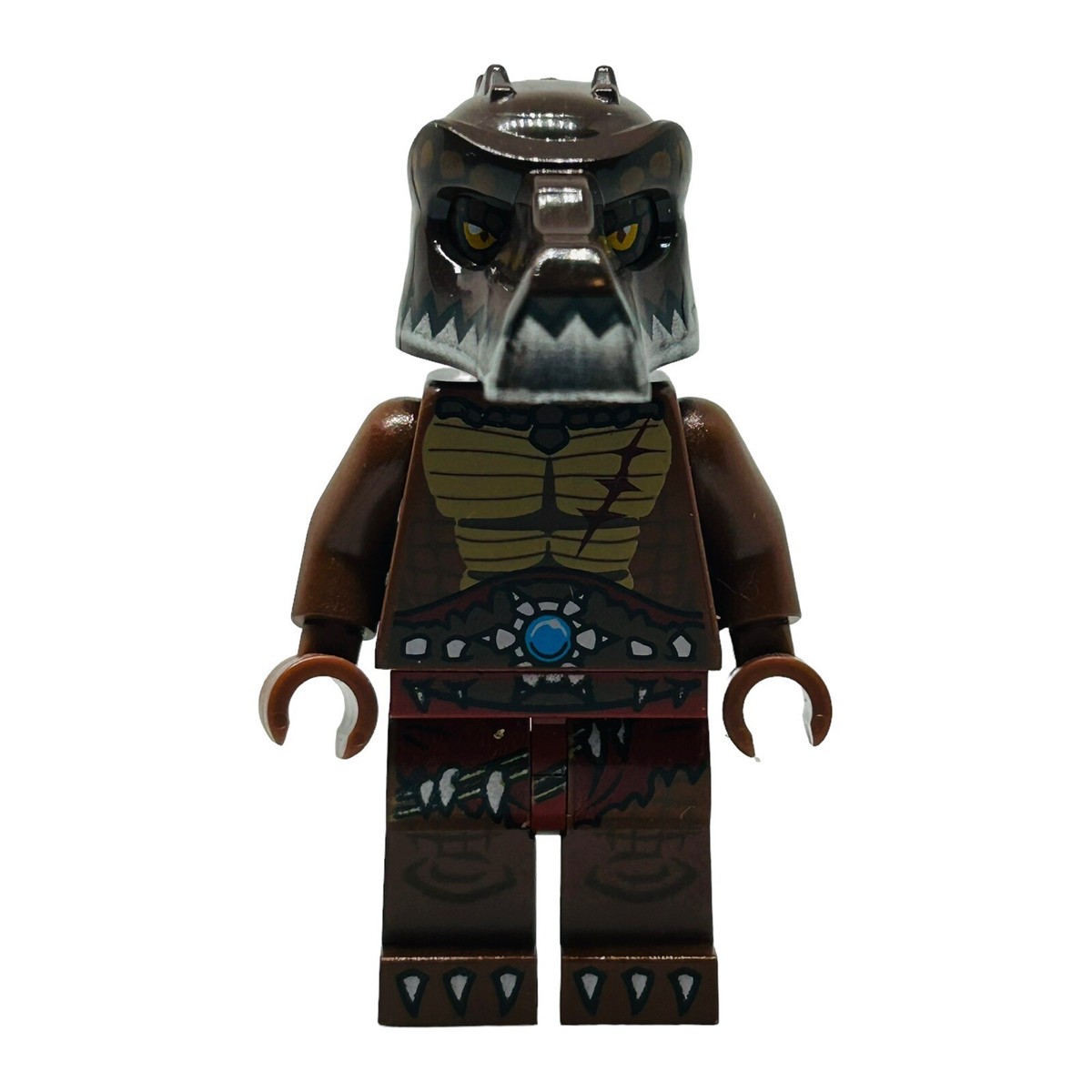 miagolegno ミャゴレグノ LEGO Crug Legends of Chima Crocodile Minifigure loc004 70112