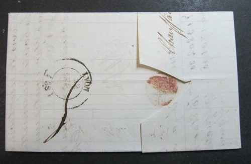 Stampless France 1843 Chauffailles Lyon Entire with Text 15306 - Picture 2 of 2