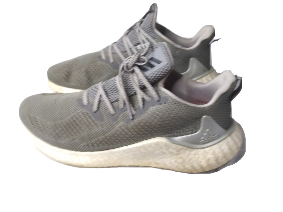 Size 13 - adidas AlphaBoost Grey Silver for sale online | eBay