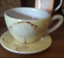 Neu! Unikat 1 Designer Kaffe/Tee Tasse handgetöpferte Keramik Sammlung NP:16,00