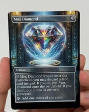 Mox Diamond Proxy Card with Custom designed art