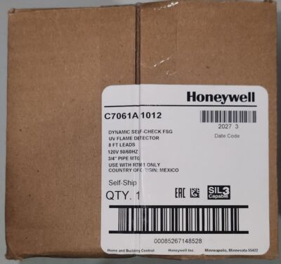 Honeywell C7061A1012 UV Flame Detector  C7061A 1012Expedited Ship
