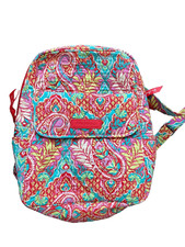 Vera Bradley Iconic Campus Backpack Retired Pattern Paisley In Paradise NWOT