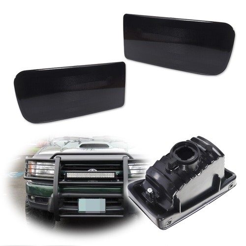 Front Turn Signal & Valance Kit For 1999-2002 Toyota 4Runner With Fender Flares - Primed, 3-Piece Set
