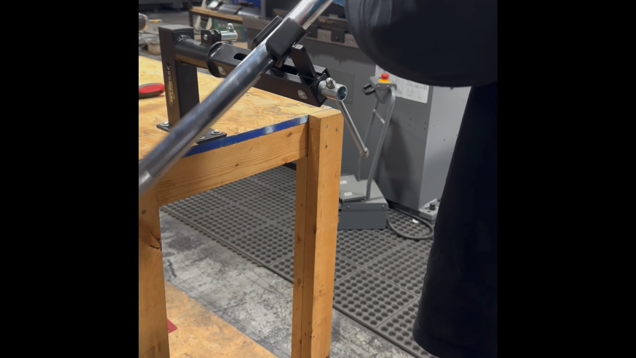 Pit Posse Rotating Bench Shop Vise Clamp Work Stand Multi Tool