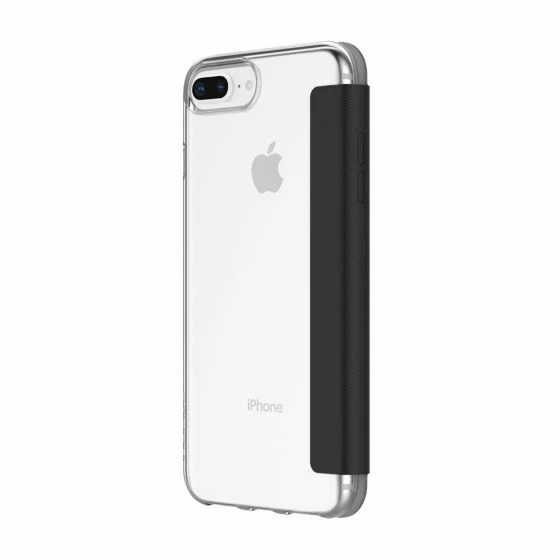 Incipio Wallet Card Folio Case Cover For iPhone 8 Plus & 7 Plus - Black/Clear - Image 4 of 4