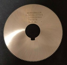 Martindale 3.950 x 0.045 x 1 130T Slitting Slotting Saw 