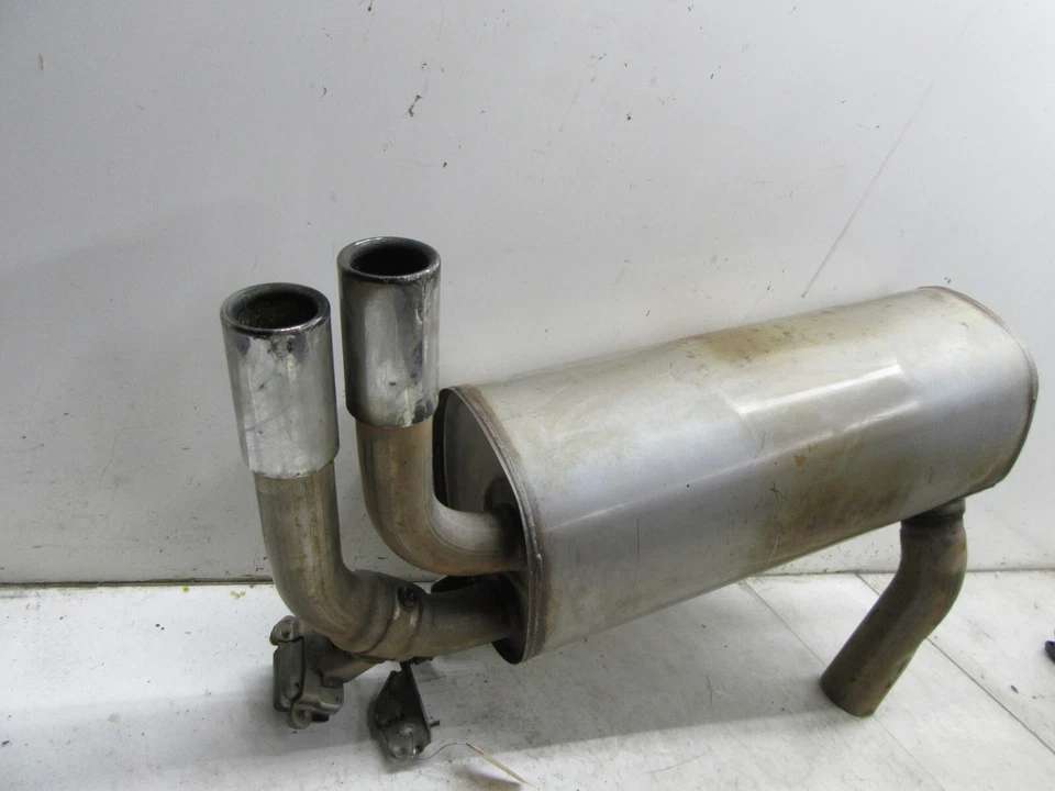 Conjunto de silenciador de escape trasero BMW 328xi F30 2012-2016 OEM 2,0 L 7620362 Foto 4 de 4