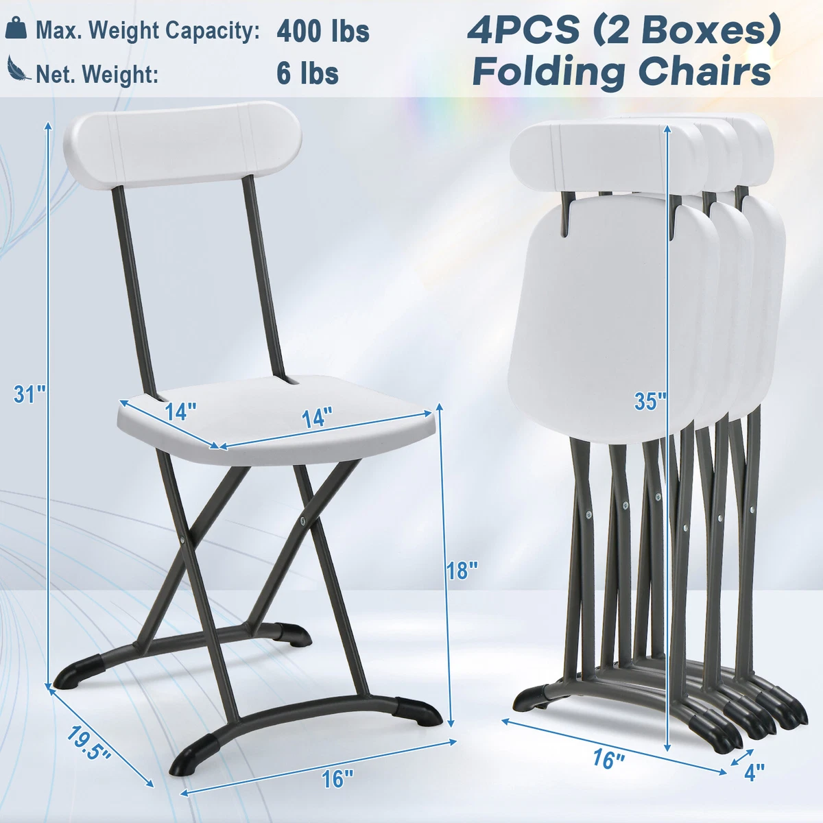 4 pack folding chairs new arrivals