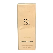 Si By Giorgio Armani Eau De Parfum Spray 15ml/0.5fl.oz. New In Box & Sealed