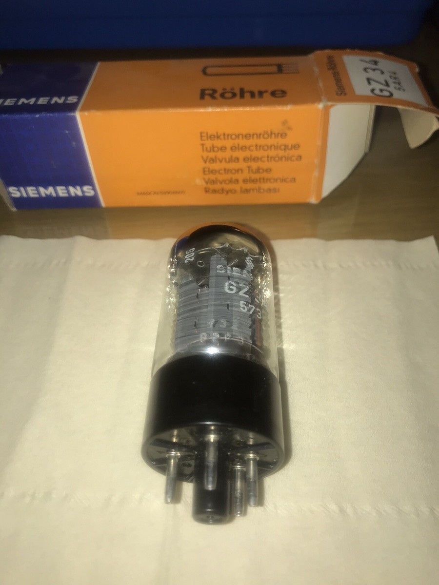 真空管 GZ34 SIEMENS（MULLARD） Siemens Gz34 5AR4 NOS NIB Mullard Made | eBay