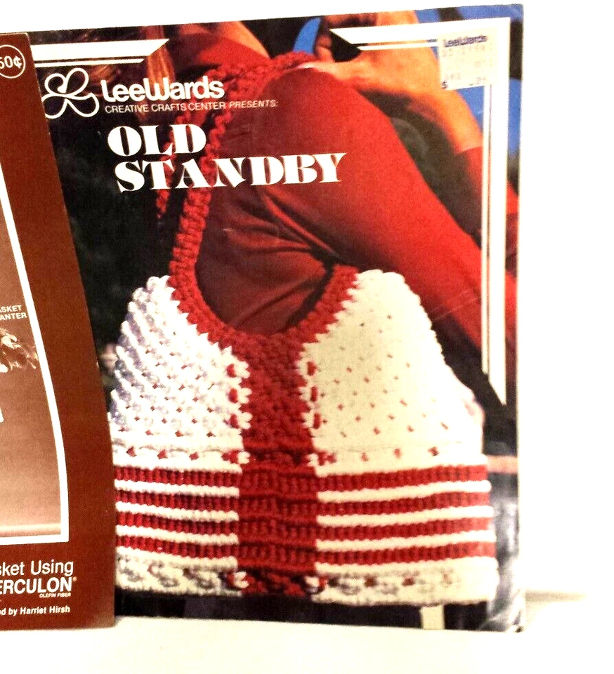 Lot/ Vtg Macramé Pattern Craft Booklets (2) Old Standby, Macrame Design Showcase - Image 4 of 4