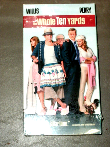Die ganzen zehn Yards VHS Video Bruce Willis Matthew Perry