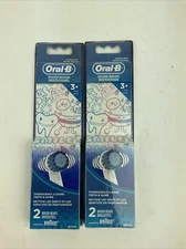 4 Braun Oral-B Replacement Tooth Brush Heads Extra Soft Sensitive Gums 90544502
