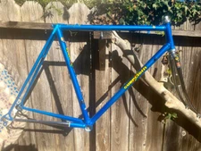 54cm Guerciotti Sprint, Vintage Italian, Steel Fame-Set - Refinished + extras