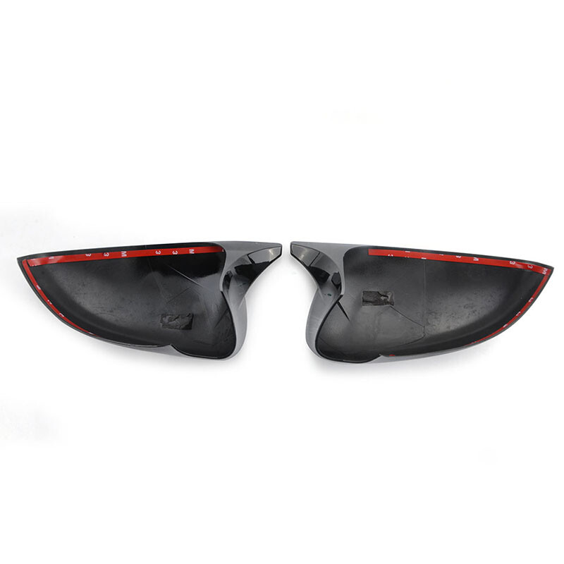 AMSPARC Gloss Black Side Mirror Cover Overlay For Lexus IS/RC 2013-2020 – M Style (Pair, Left Hand Drive)