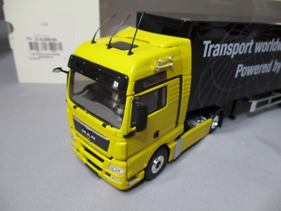 DV8205 ELIGOR 1/43 MAN TGX SEMI FOURGON WORLDWIDE 113722