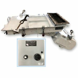 Used Fmc Syntron Magnetic Feeder Stainless Steel Screener 24 Wide
