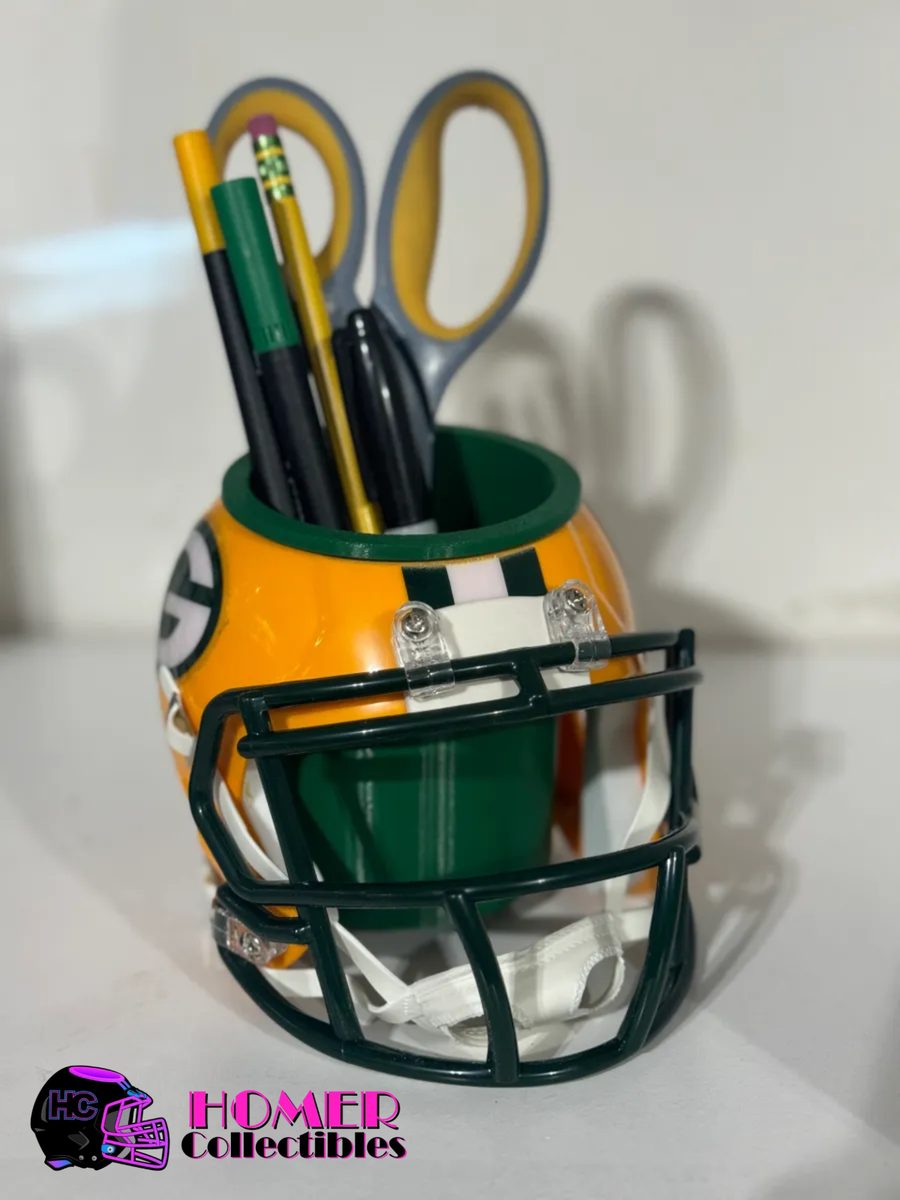 Green Bay Packers Mini Helmet Desk Caddy - Gift / office / mancave