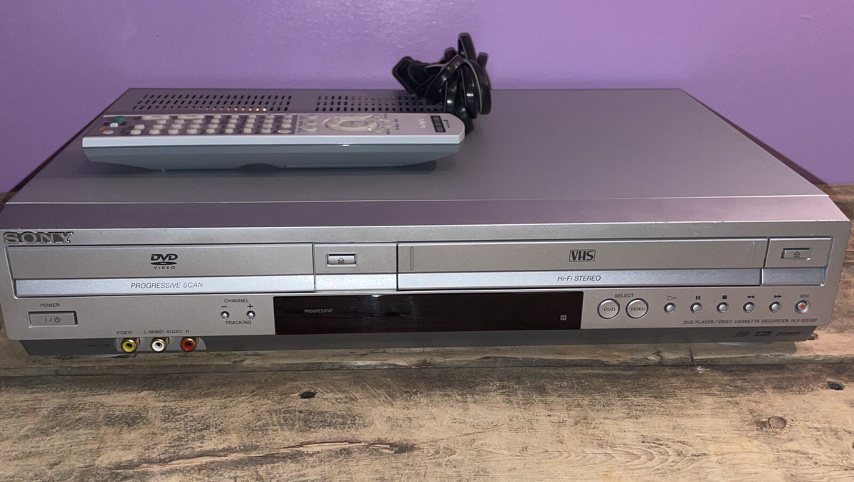 SONY DVD/VHSビデオレコーダー(SLV-D33V) SONY VHSビデオデッキ／DVDプレーヤー ダブルデッキ SLV-D33V 【中古品