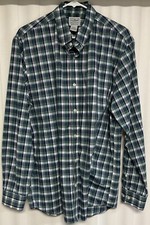 L.L. Bean Long Sleeve Button Up Shirt Men s Large