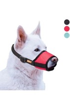 Soft Dog Muzzle with Mesh Design Breathable Dog Mouth Cover Size XL Stop Biting