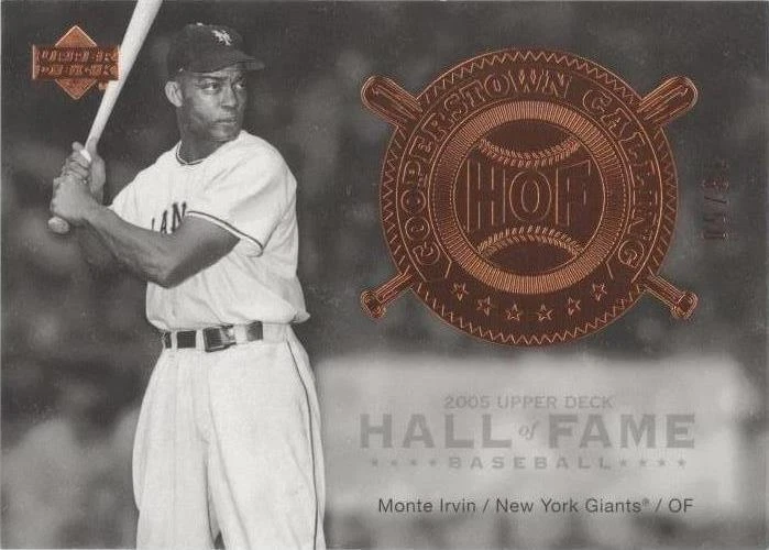 2005 Upper Deck Hall of Fame - Monte Irvin #CO-MI1