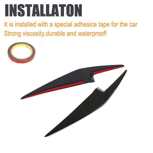Carbon Front Flossen Flaps Splitter Canards Passt für Ferrari 458 Speciale 14-15 - Bild 9 von 11
