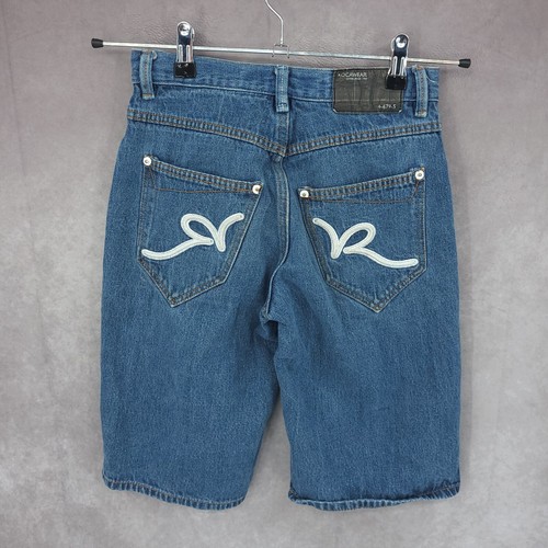 Rocawear Shorts Boys 12 Blue Straight Hip Hop Streetwear Y2K 90s - Picture 5 of 10