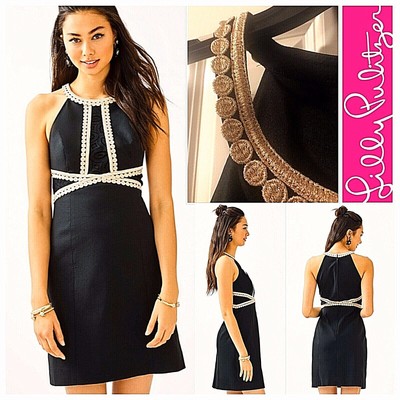 lilly pulitzer black dress