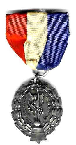 WWI WASHINGTON  CHESAPEAKE AND POTOMAC TELEPHONE COMPANY SERVICE VICTORY Medal - Picture 1 of 6