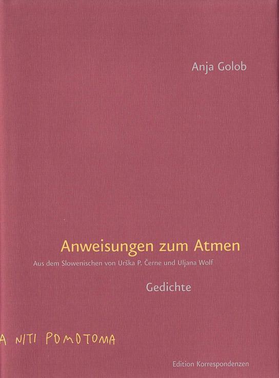 Thumbnail - Anja Golob / Anweisungen Zum Atmen9783902951335