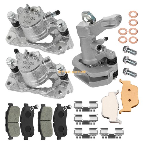 Plaquettes Frein Polaris Kit étriers Frein Arrière Mabutingti Pour Polaris Ranger 500 700 2005-2007 - Avec Plaquettes Préinstallées Freins Polaris Ranger 500 700