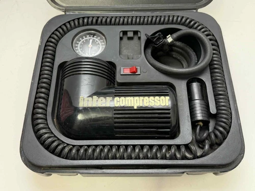 Inter Compressor Portable Air Pump Tire Inflator  same  as Porsche 1980s in car - Picture 1 of 3
