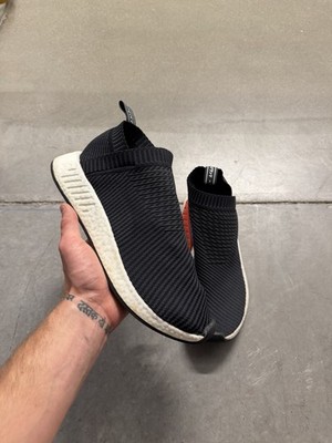 Adidas NMD CS2 Black Primeknit Boost Sock Sneakers Red White