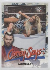 2019 Topps WWE Smackdown Corey Says Carmella #CG-4 0nr3